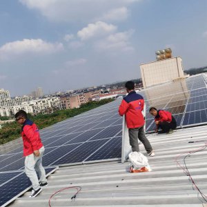 企業電站安裝中