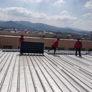 企業電站安裝中