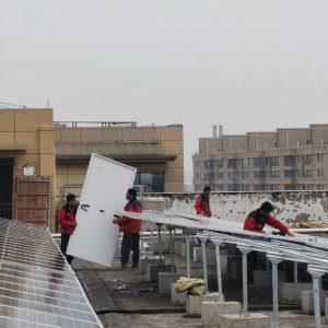 企業電站安裝中